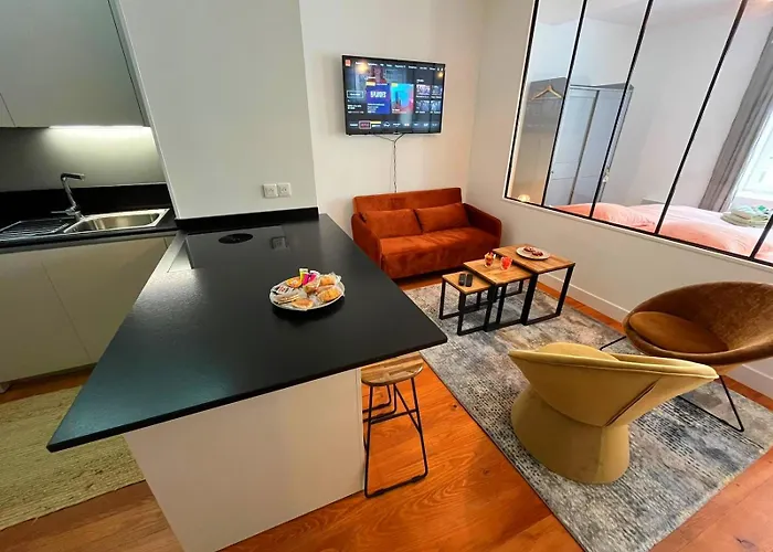 Daire Elegant En Hypercentre Dans Le Quartier Historique Anime Avec Parking Gratuit